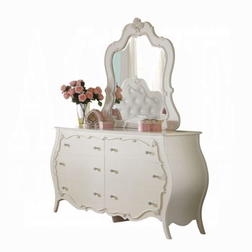 Acme Edalene Pearl White Mirror - Image 2