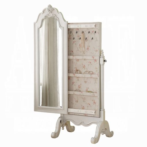 Acme Edalene Pearl White Jewelry Armoire - Image 2