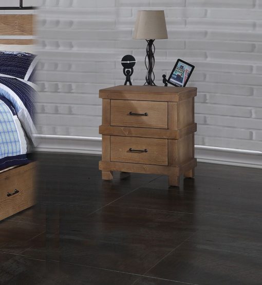 Acme Adams Antique Oak Nightstand