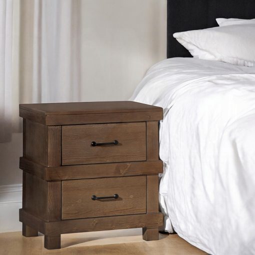 Acme Adams Antique Oak Nightstand - Image 2