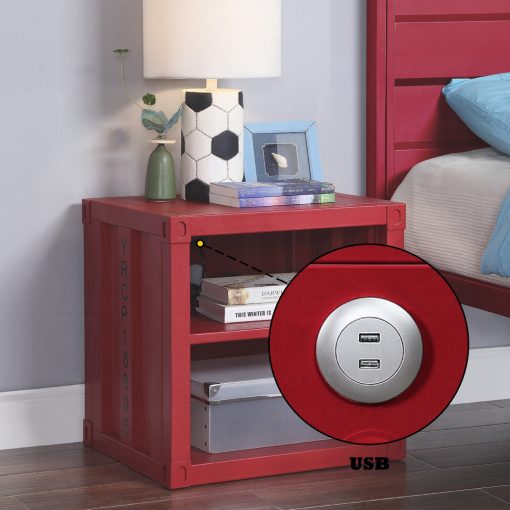 Acme Cargo Nightstand with USB - Image 29