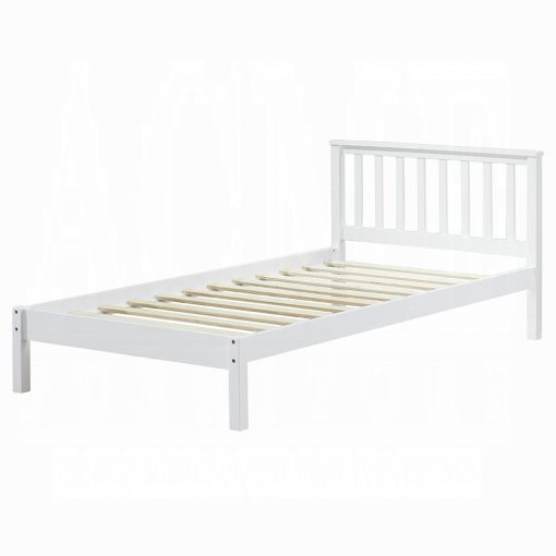 Acme Freya White Twin Bed - Image 2