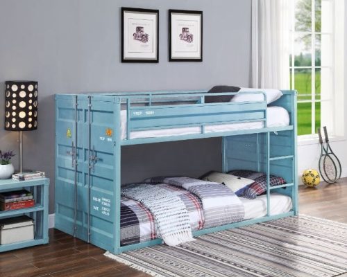 Acme Cargo Aqua Twin/Twin Bunk Bed