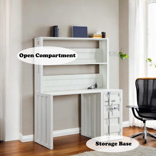 Acme Cargo Writing Desk with Hutch - Image 3