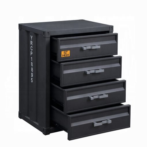 Acme Cargo Gunmetal Chest with 4 Drawers - Image 3