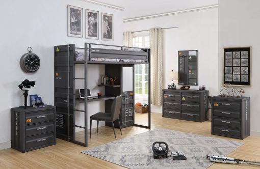 Acme Cargo Gunmetal Chest with 4 Drawers - Image 5