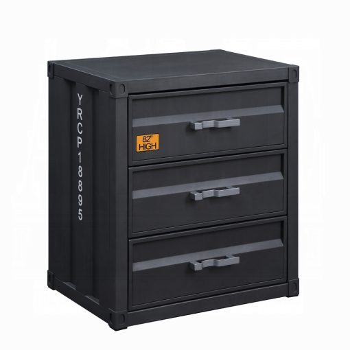 Acme Cargo Gunmetal Chest with 3 Drawers - Image 2