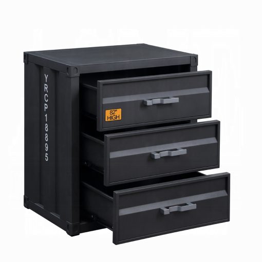 Acme Cargo Gunmetal Chest with 3 Drawers - Image 3