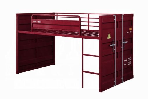 Acme Cargo Twin Loft Bed with Slide - Image 2