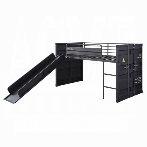 Acme Cargo Twin Loft Bed with Slide - Image 9