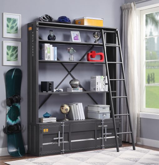 Acme Cargo Bookcase with Ladder - Image 14