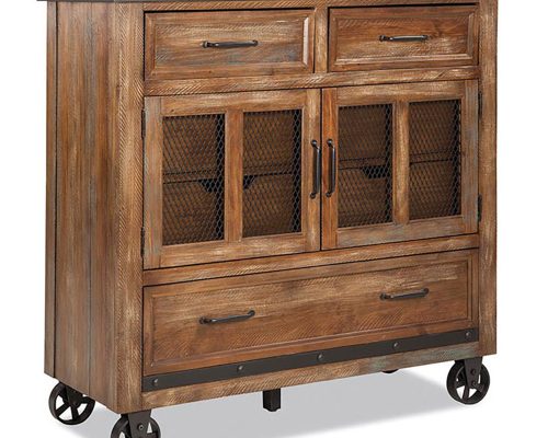 Intercon Taos Canyon Brown Media Chest