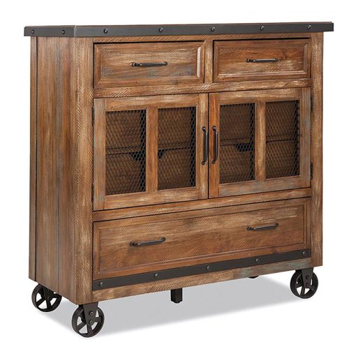 Intercon Taos Canyon Brown Media Chest