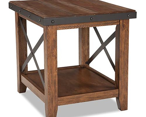 Intercon Taos Canyon Brown End Table