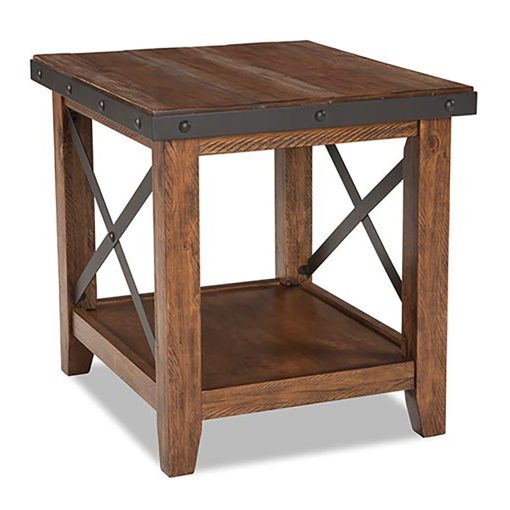 Intercon Taos Canyon Brown End Table