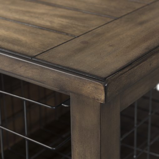 Intercon Whiskey River Gunpowder Grey Coffee Table - Image 2