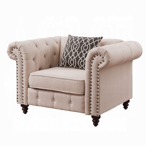 Acme Aurelia Chair with Pillow - Image 2