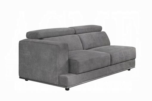 Acme Alwin Dark Gray Fabric Modular - Left Sofa - Image 2
