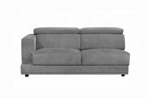 Acme Alwin Dark Gray Fabric Modular - Left Sofa - Image 3