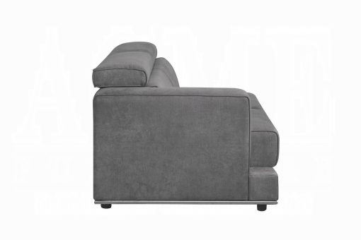 Acme Alwin Dark Gray Fabric Modular - Left Sofa - Image 4