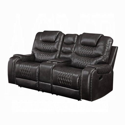 Acme Braylon Motion Loveseat with Console