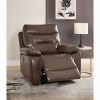 Acme Aashi Power Motion Brown Leather-Gel Match Recliner