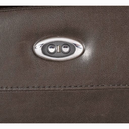 Acme Aashi Power Motion Brown Leather-Gel Match Recliner - Image 3
