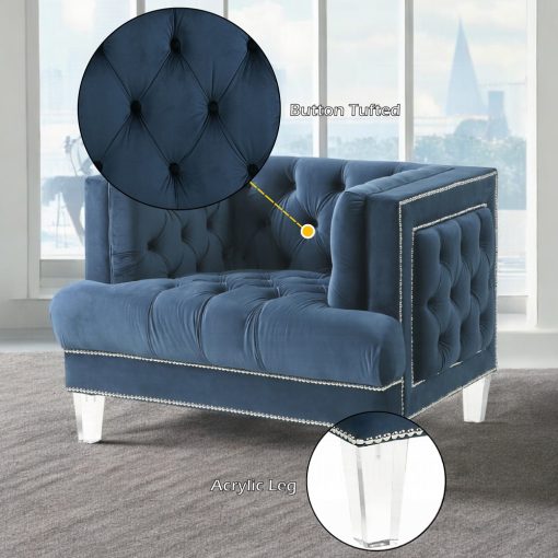 Acme Ansario Chair - Image 9