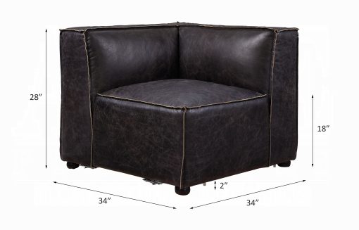 Acme Birdie Antique Slate Top Grain Leather Modular - Wedge - Image 4