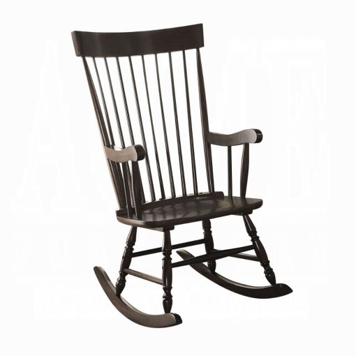 Acme Arlo Black Rocking Chair - Image 2