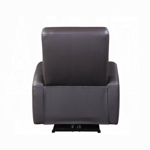 Acme Blane Brown Top Grain Leather Match Power Motion Recliner - Image 5