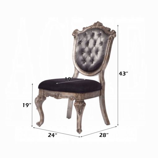 Acme Chantelle Side Chair - Set of 2 - Image 2