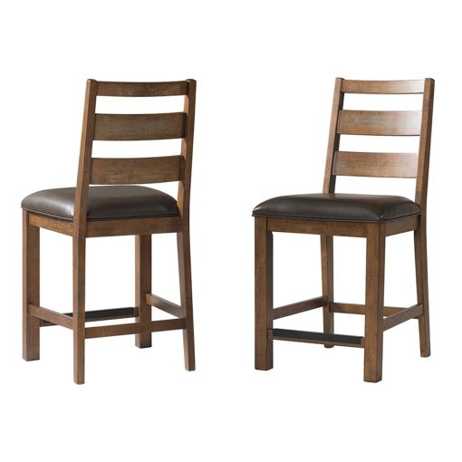 Intercon Taos Canyon Brown Ladder Stool - Image 2