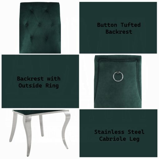 Acme Dekel Side Chair - Set of 2 - Image 11