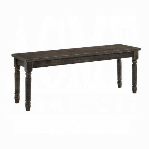 Acme Claudia II Weathered Gray Bench - Image 2