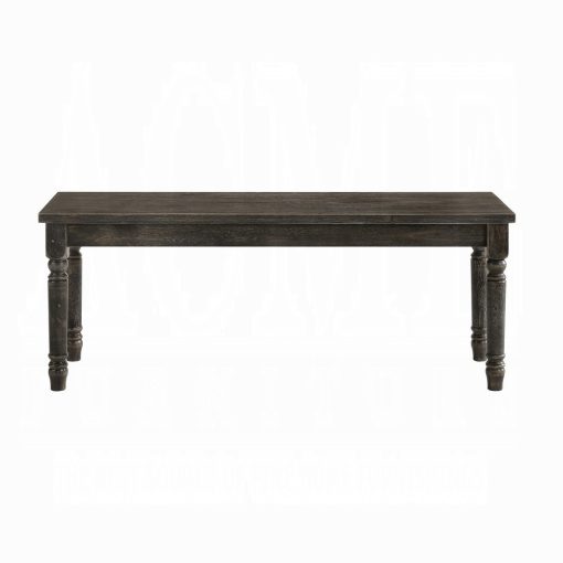 Acme Claudia II Weathered Gray Bench - Image 3