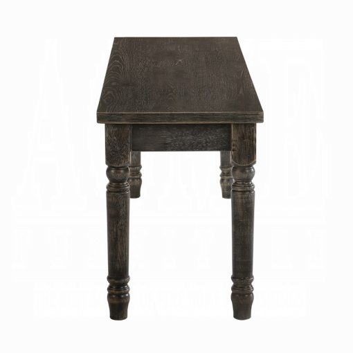 Acme Claudia II Weathered Gray Bench - Image 4