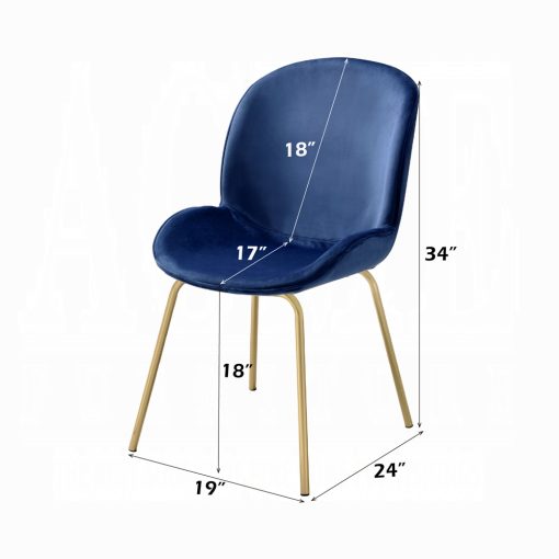 Acme Chuchip Side Chair - Set of 2 - Image 5