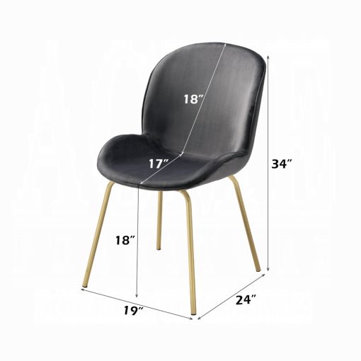 Acme Chuchip Side Chair - Set of 2 - Image 11