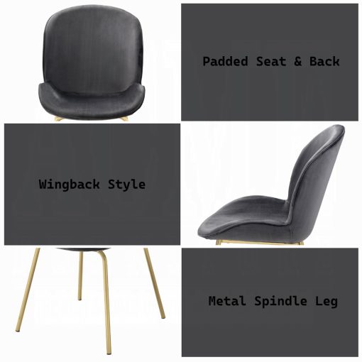 Acme Chuchip Side Chair - Set of 2 - Image 12