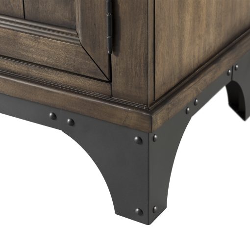 Intercon Whiskey Gunpowder Grey River Console - Image 3