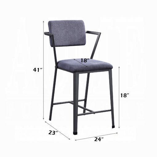 Acme Cargo Counter Height Chair - Set of 2 - Image 4