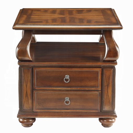 Acme Amado Walnut End Table - Image 4