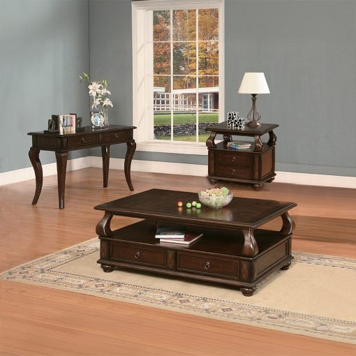 Acme Amado Walnut End Table - Image 9