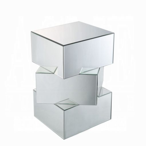 Acme Dominic Mirrored End Table - Image 2