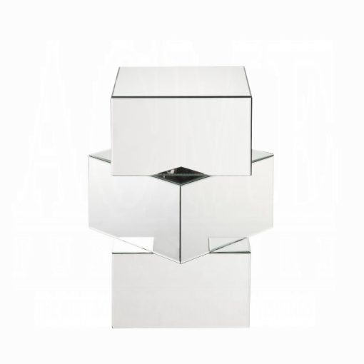Acme Dominic Mirrored End Table - Image 3