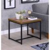 Acme Bob Weathered Oak & Black End Table