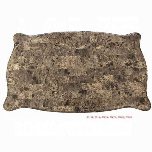 Acme Devayne Marble Top & Dark Walnut Coffee Table - Image 2