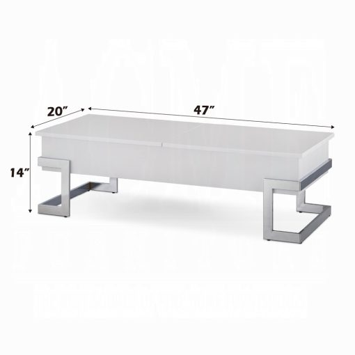 Acme Calnan Coffee Table with Lift Top - Image 6