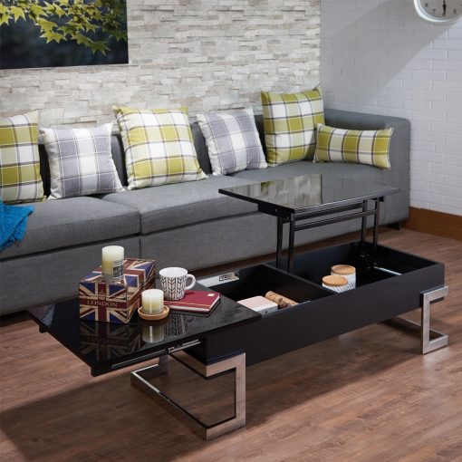 Acme Calnan Coffee Table with Lift Top - Image 8